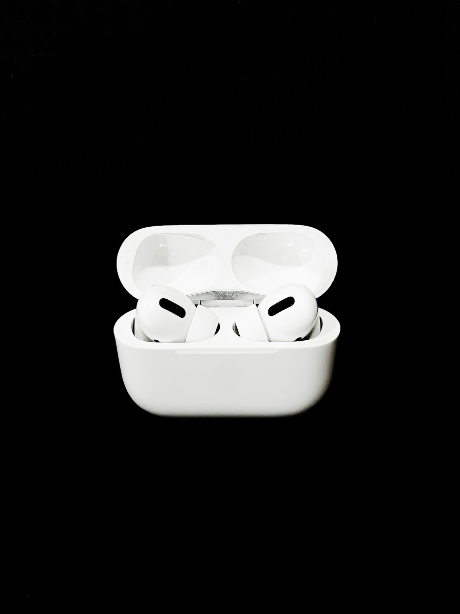 Earbuds in case